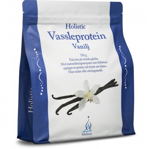 Holistic Protein Vanilj ultrafiltrowany koncentrat białek serwatkowych 750 g
