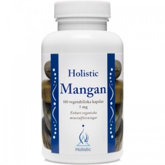 Holistic Mangan L-asparaginian manganu cytrynian manganu 5mg 100kaps.