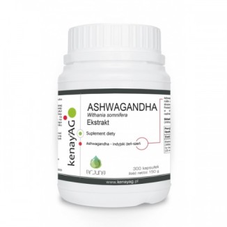 ASHWAGANDHA - ekstrakt (300 kapsułek)