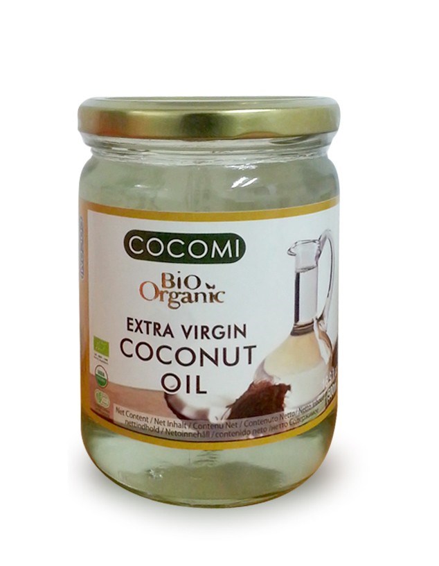 BIO olej KOKOSOWY extra virgin COCOMI 500ml