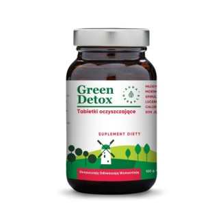 Green Detox - tabletki oczyszczające (100g) 75 tab. Aura Herbals