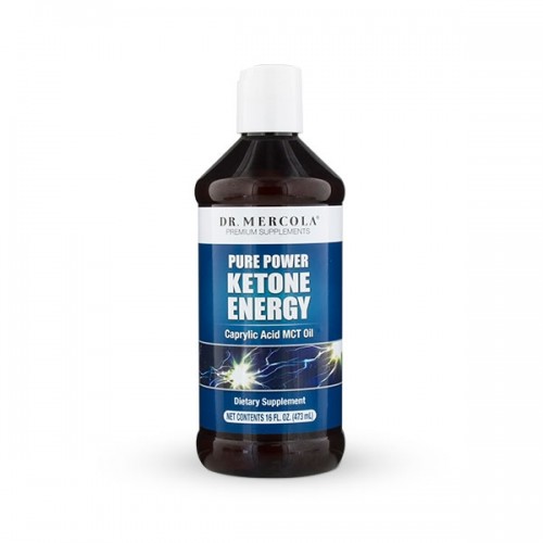 Dr Mercola - Ketone Energy MCT Oil - Kwas kaprylowy (473 ml)