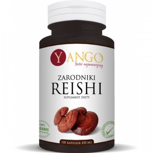 Zarodniki Reishi 450 mg (100 kaps.) - YANGO