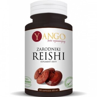 Zarodniki Reishi 450 mg (100 kaps.) - YANGO