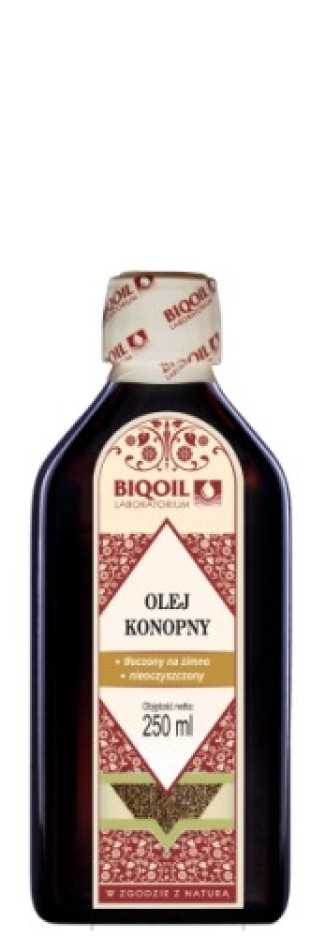 Olej konopny 250 ml Laboratorium Biooil