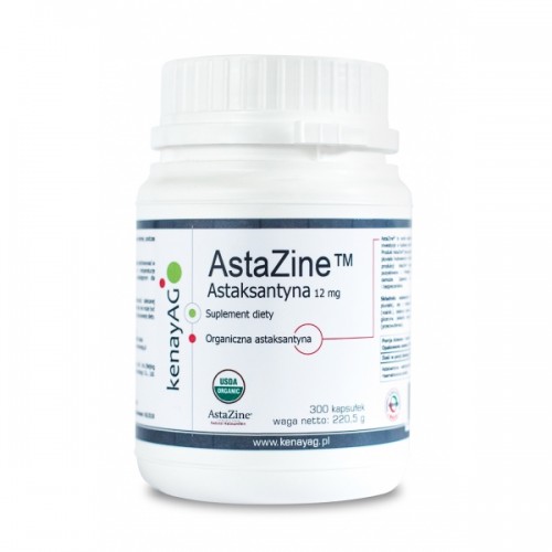 AstaZine Astaksantyna 12 mg (300 kapsułek)