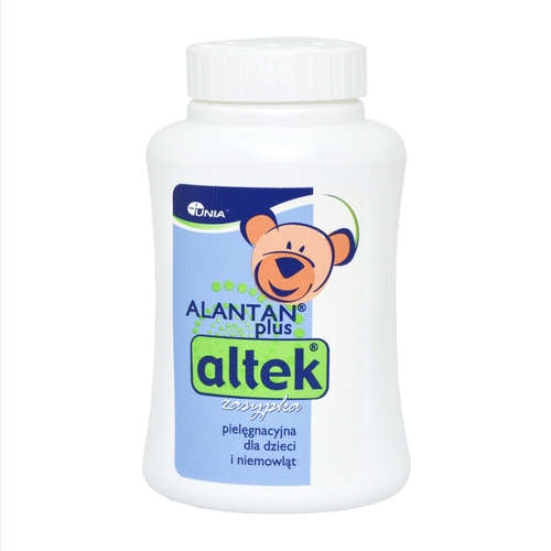 ALANTAN plus altek - pielęgnacyjna zasypka dla dzieci i niemowląt, 50 g