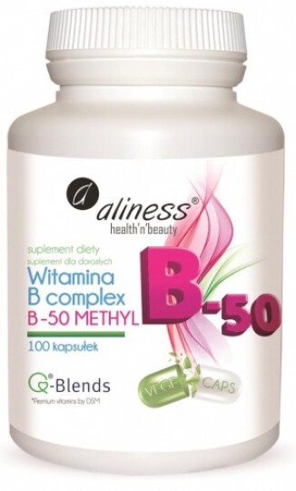 Witamina B Complex B-50 Methyl (100 kaps.)
