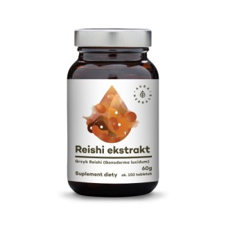 Reishi - Ekstrakt (150 tabletek) Aura Herbals