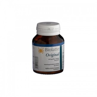 Biolatte Original 60 kaps. Żywe Kultury Ludzkich Bakterii Kwasu Mlekowego Probiotyk