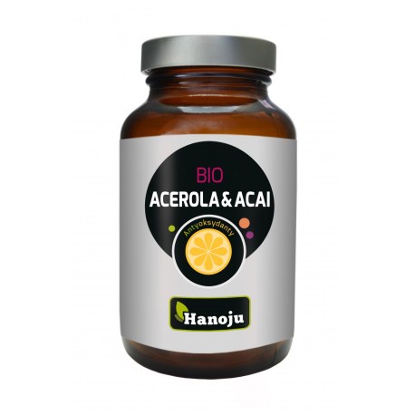 BIO Acerola 200 mg + BIO Acai 200 mg (90 kaps.)