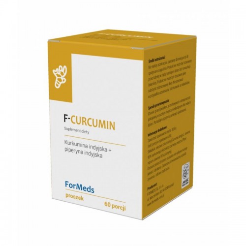 F-CURCUMIN - Kurkumina + Piperyna (60 porcji)Formeds