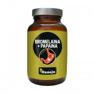 Bromelaina + Papaina 90 kapsułek