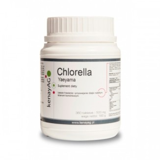 Chlorella Yaeyama (360 tabletek) - suplement diety