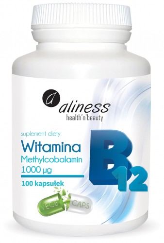 Witamina B12 Methylcobalamin 1000µg x 100 kaps.