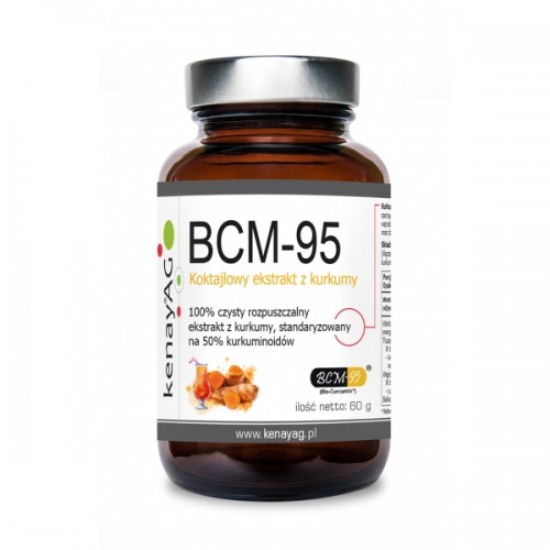 Kurkuma - rozpuszczalny ekstrakt BCM-95 (Biocurcumin) (60 g)