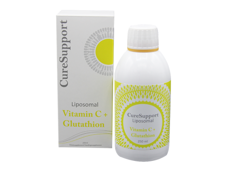Liposomalna witamina C + glutation (250 ml) Cure Support