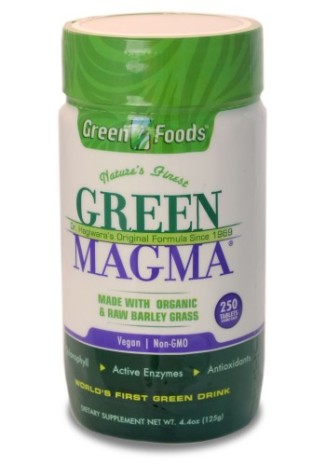Green Magma 250 tabletek ( 500 mg)- BIO Młody Jęczmień
