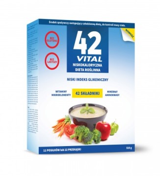 42 Vital - niskokaloryczna dieta roślinna