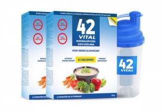 42 Vital X 2 Program - niskokaloryczna dieta roślinna