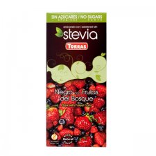 Czekolada stevia owoce leśne 125g